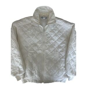 Vintage Izod Club White/Cream‎ Women's Jacket Size Small